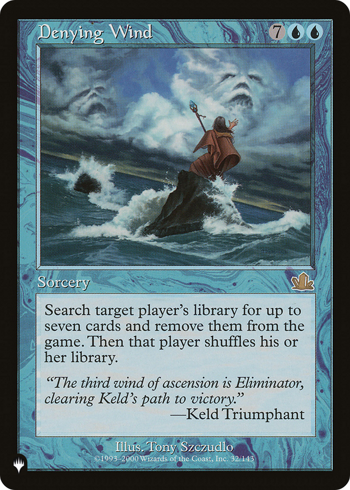 Denying Wind [The List] Magic: The Gathering