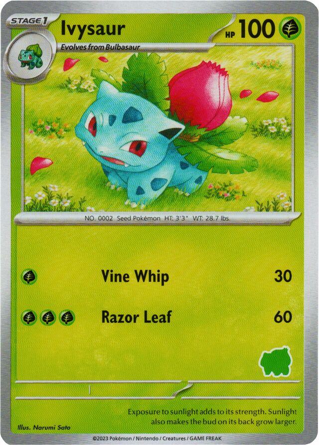 Ivysaur [My First Battle] Pokémon