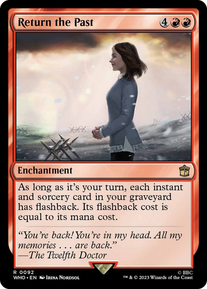 Return the Past [Doctor Who] Magic: The Gathering