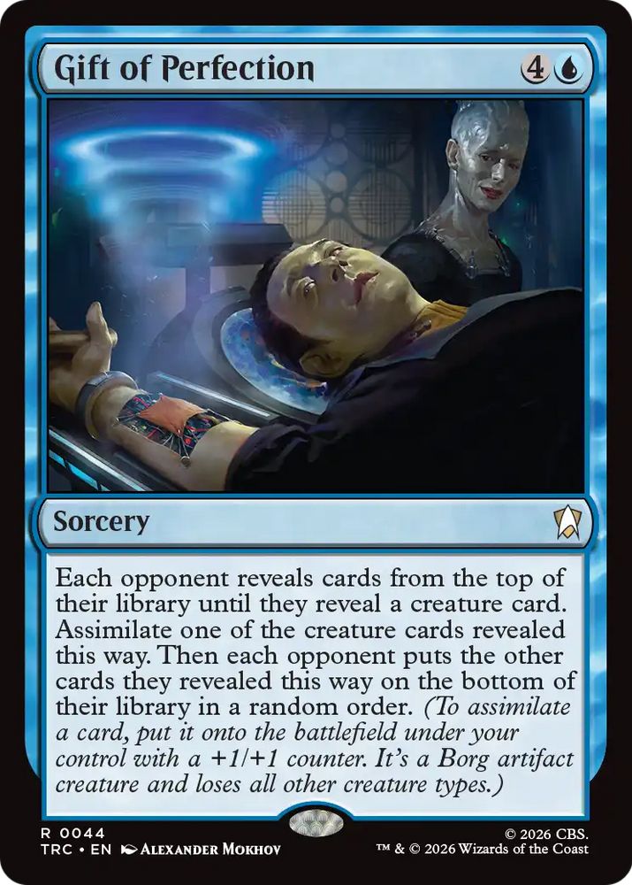 Gift of Perfection (Surge Foil) [Star Trek Commander] Magic: The Gathering