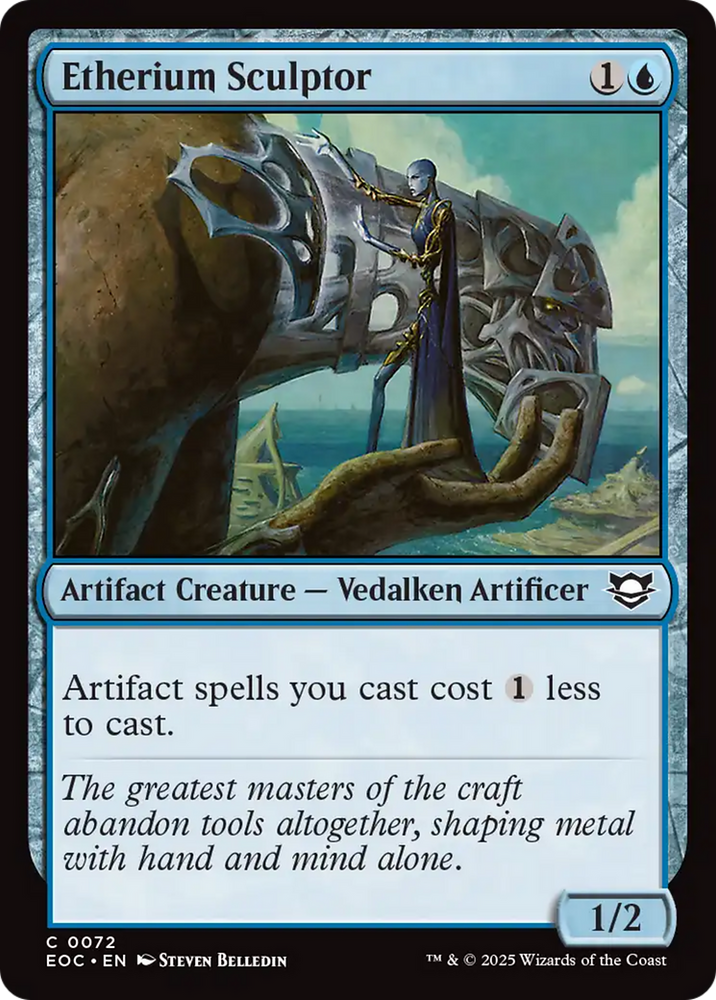 Etherium Sculptor [Edge of Eternities Commander] Magic: The Gathering