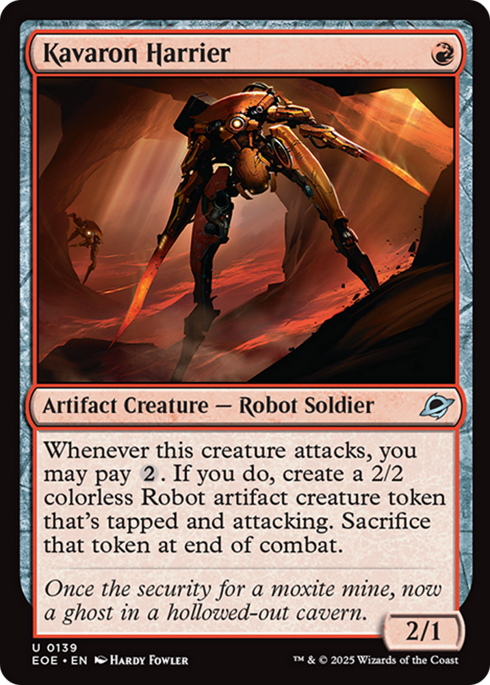 Kavaron Harrier [Edge of Eternities] Magic: The Gathering