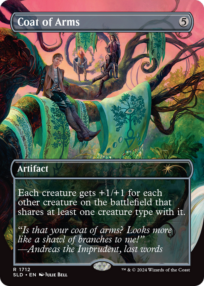 Coat of Arms (Rainbow Foil) [Secret Lair Drop Series] Magic: The Gathering