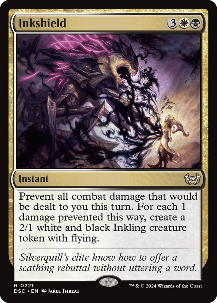 Inkshield [Duskmourn: House of Horror Commander] Magic: The Gathering