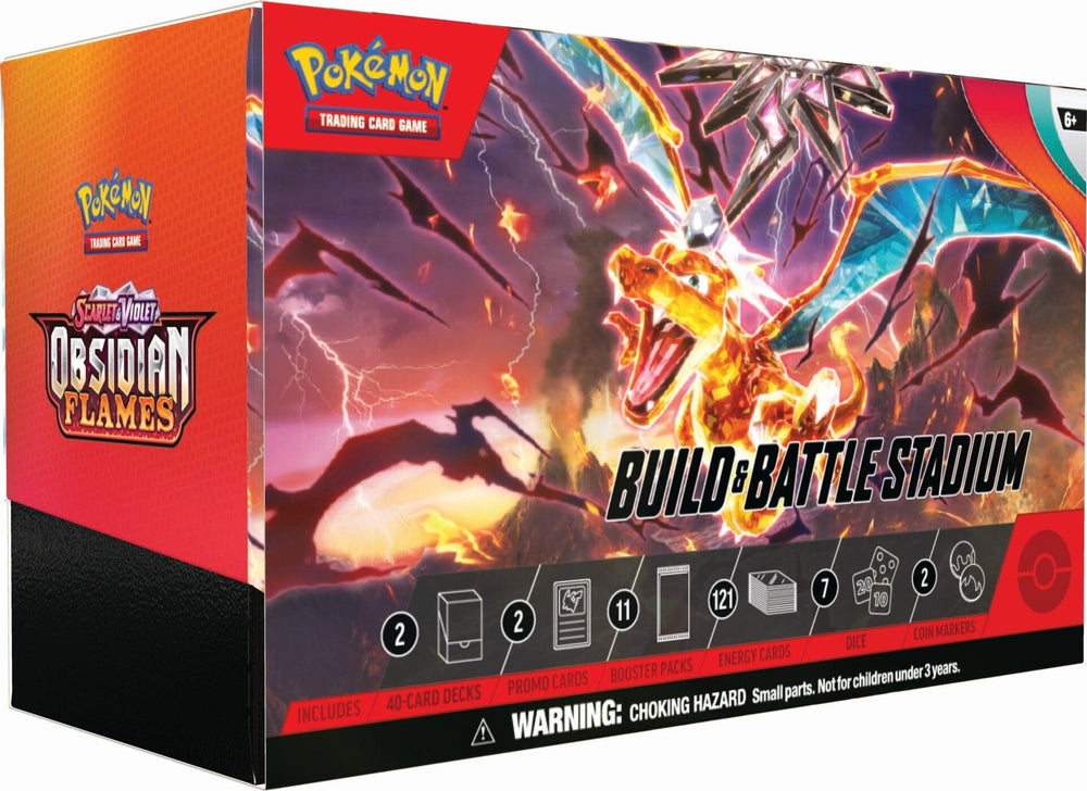 Scarlet & Violet: Obsidian Flames - Build & Battle Stadium Pokémon