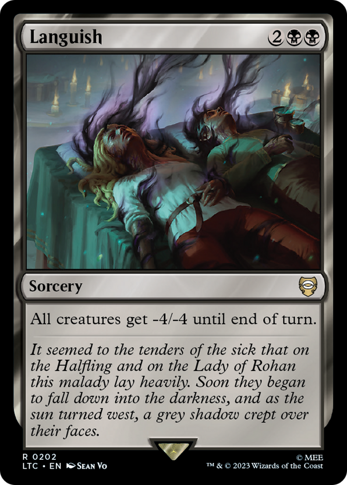 Languish [The Lord of the Rings: Tales of Middle-Earth Commander] Magic: The Gathering
