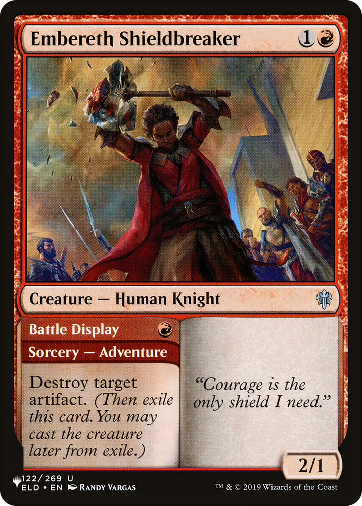 Embereth Shieldbreaker [The List] Magic: The Gathering