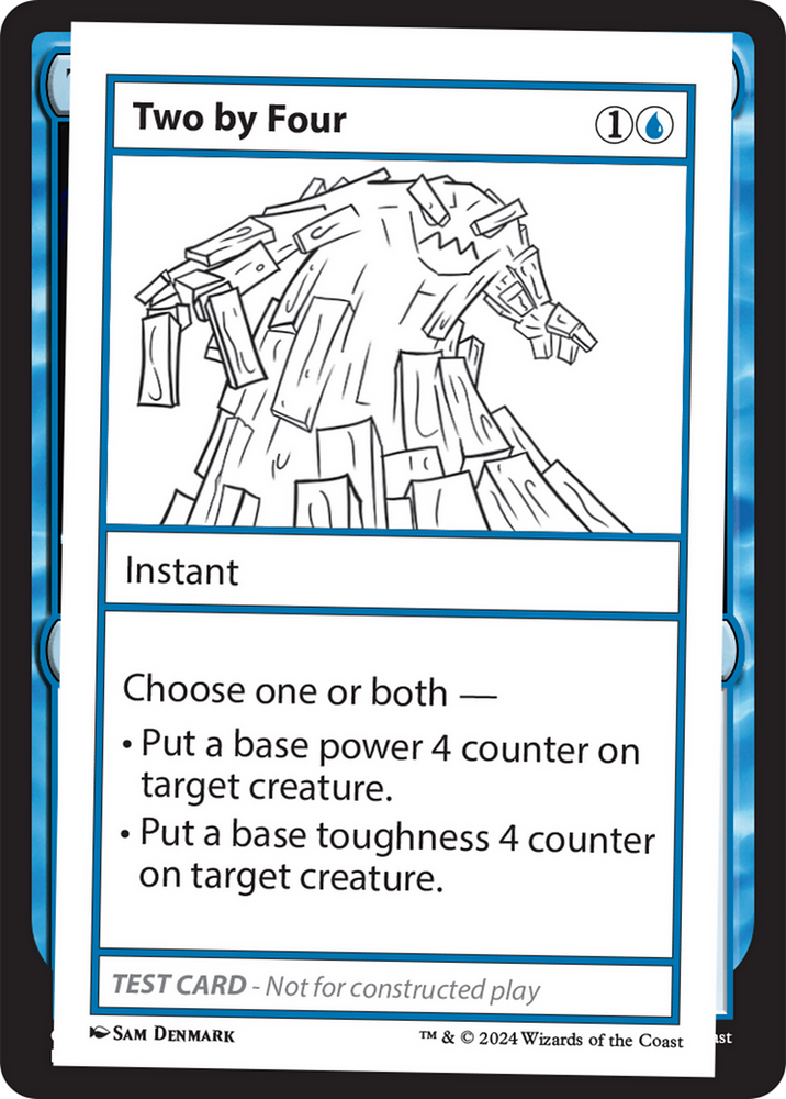 Two by Four [Mystery Booster 2 Playtest Cards] Magic: The Gathering
