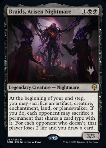 Braids, Arisen Nightmare (Promo Pack) [Dominaria United Promos] Magic: The Gathering