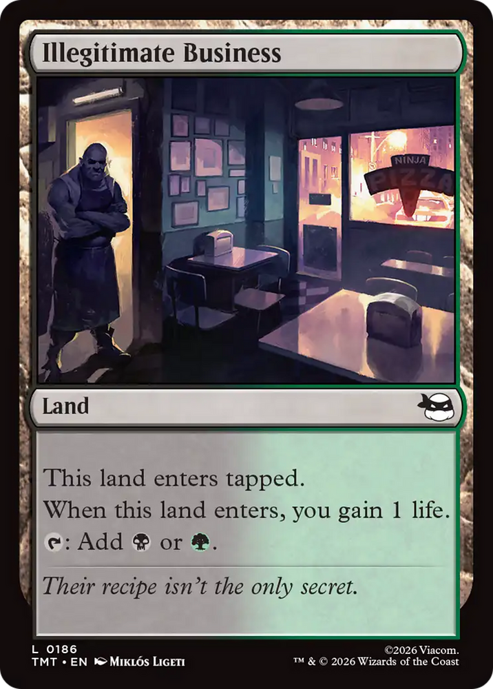 Illegitimate Business [Teenage Mutant Ninja Turtles] Magic: The Gathering