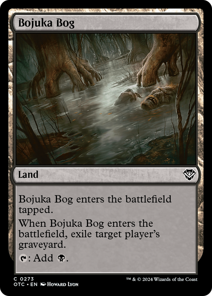 Bojuka Bog [Outlaws of Thunder Junction Commander] Magic: The Gathering