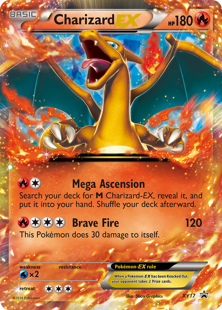 Charizard EX (XY17) [XY: Black Star Promos] Pokémon