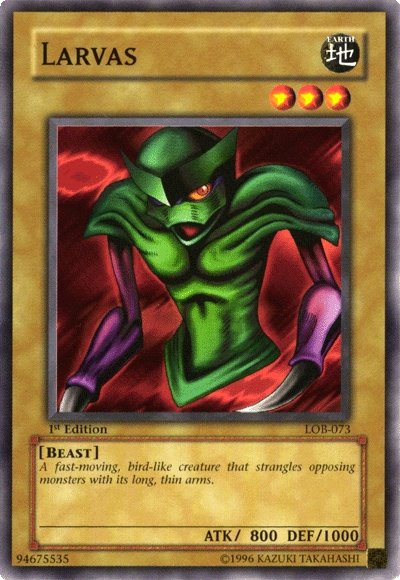 Larvas [LOB-073] Common Yu-Gi-Oh!