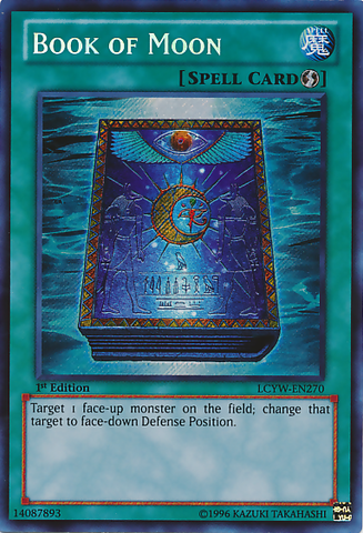 Book of Moon [LCYW-EN270] Secret Rare Yu-Gi-Oh!