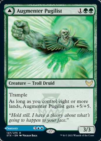 Augmenter Pugilist // Echoing Equation [Strixhaven: School of Mages] Magic: The Gathering