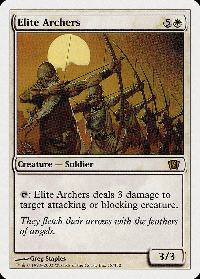 Elite Archers [Eighth Edition] Magic: The Gathering