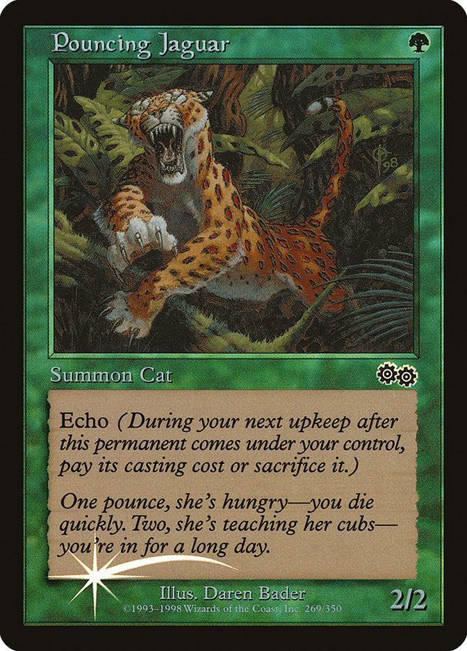 Pouncing Jaguar [Arena League 1999] Magic: The Gathering