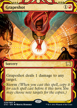Grapeshot (Foil Etched) [Strixhaven: School of Mages Mystical Archive] Magic: The Gathering