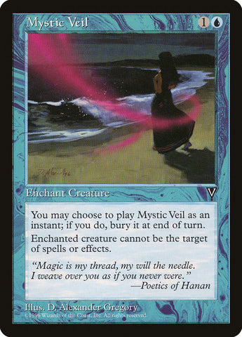 Mystic Veil [Visions] Magic: The Gathering
