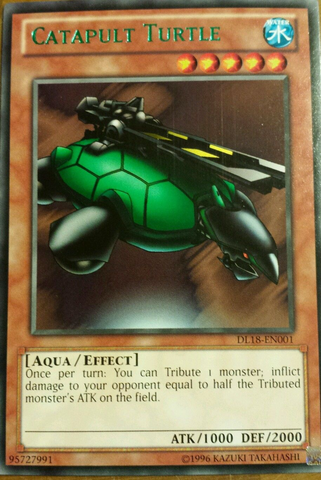 Catapult Turtle (Green) [DL18-EN001] Rare Yu-Gi-Oh!