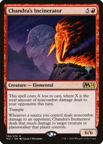 Chandra's Incinerator (Promo Pack) [Core Set 2021 Promos] Magic: The Gathering
