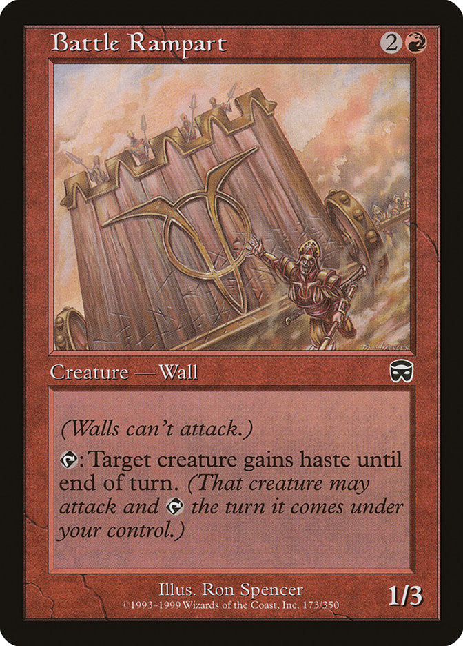 Battle Rampart [Mercadian Masques] Magic: The Gathering
