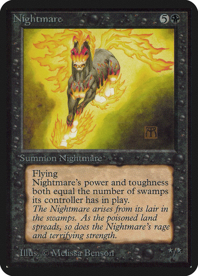 Nightmare [Alpha Edition] Magic: The Gathering