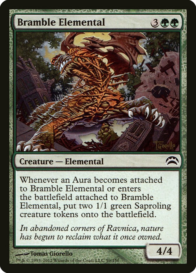 Bramble Elemental [Planechase 2012] Magic: The Gathering