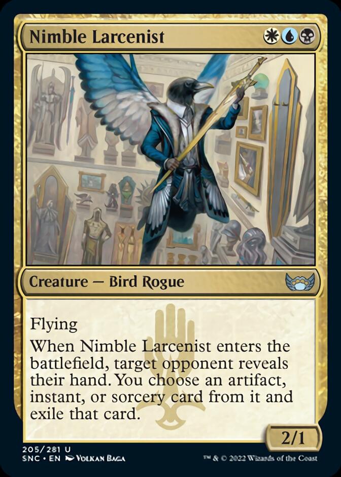Nimble Larcenist [Streets of New Capenna] Magic: The Gathering
