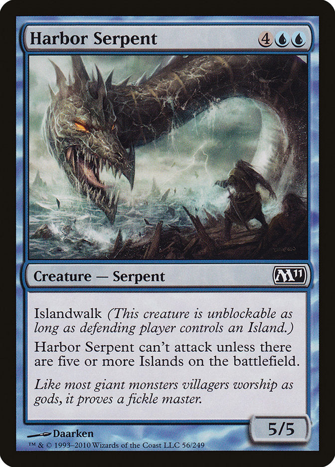 Harbor Serpent [Magic 2011] Magic: The Gathering