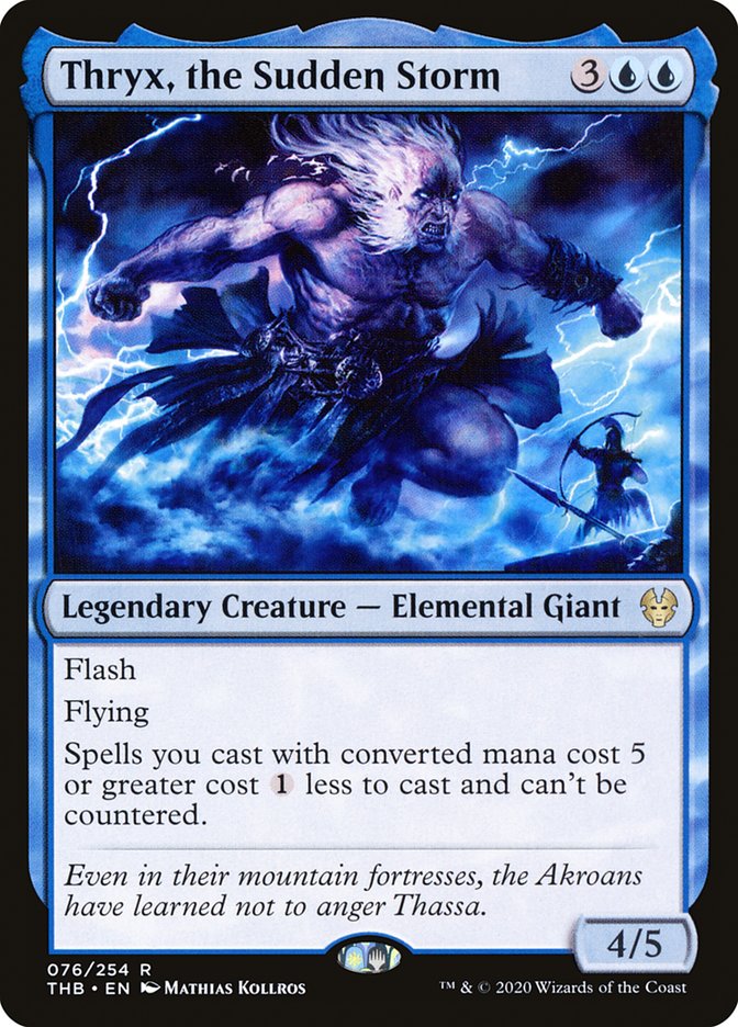 Thryx, the Sudden Storm [Theros Beyond Death] Magic: The Gathering