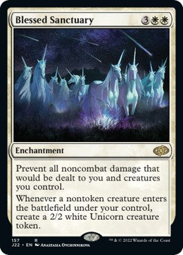 Blessed Sanctuary [Jumpstart 2022] Magic: The Gathering