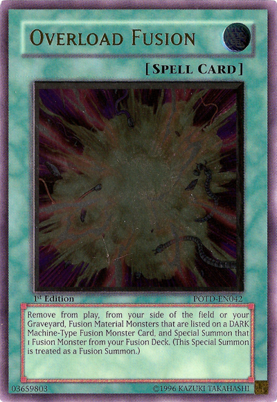 Overload Fusion [POTD-EN042] Ultimate Rare Yu-Gi-Oh!