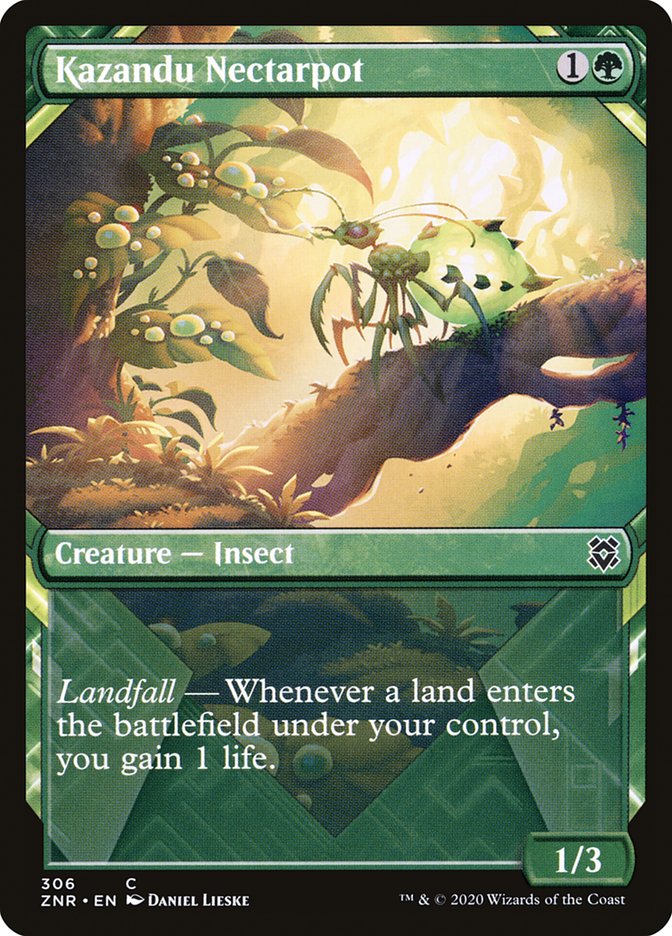 Kazandu Nectarpot (Showcase) [Zendikar Rising] Magic: The Gathering