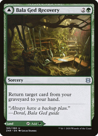 Bala Ged Recovery // Bala Ged Sanctuary [Zendikar Rising] Magic: The Gathering