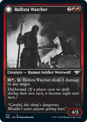 Ballista Watcher // Ballista Wielder [Innistrad: Double Feature] Magic: The Gathering