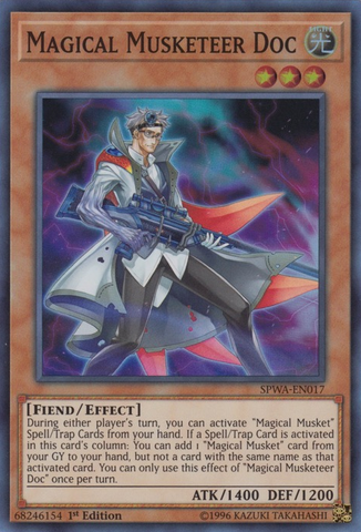 Magical Musketeer Doc [SPWA-EN017] Super Rare