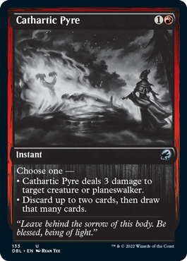Cathartic Pyre [Innistrad: Double Feature] Magic: The Gathering