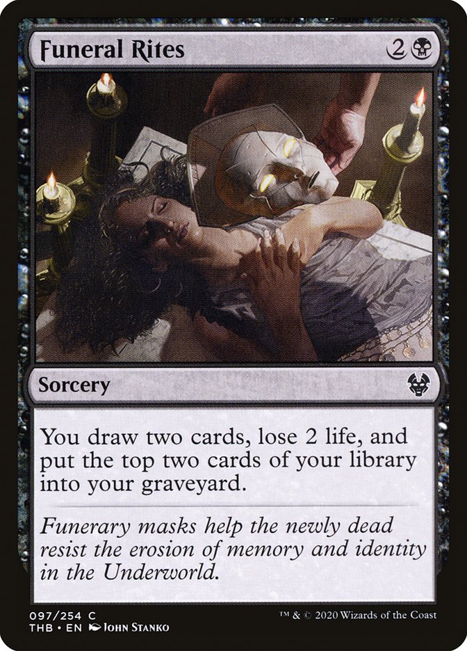 Funeral Rites [Theros Beyond Death] Magic: The Gathering