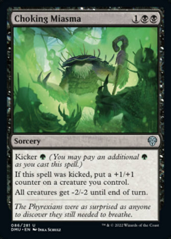 Choking Miasma [Dominaria United] Magic: The Gathering
