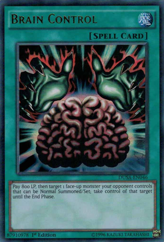 Brain Control [DUSA-EN046] Ultra Rare Yu-Gi-Oh!