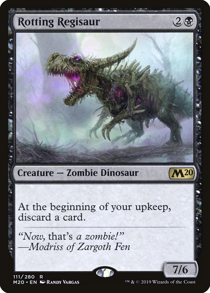 Rotting Regisaur [Core Set 2020] Magic: The Gathering