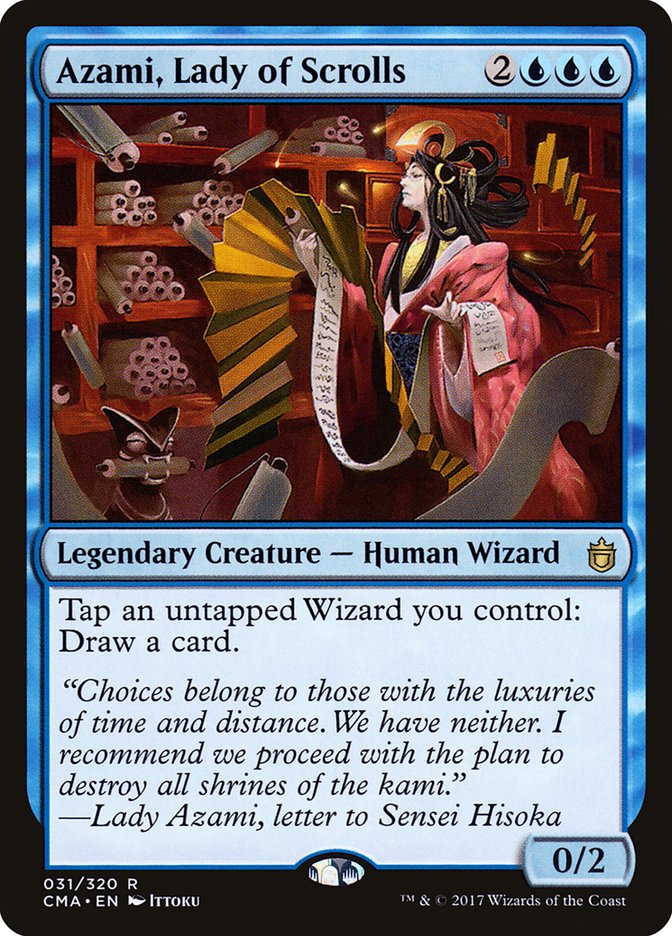 Azami, Lady of Scrolls [Commander Anthology] Magic: The Gathering