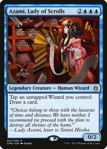 Azami, Lady of Scrolls [Commander Anthology] Magic: The Gathering