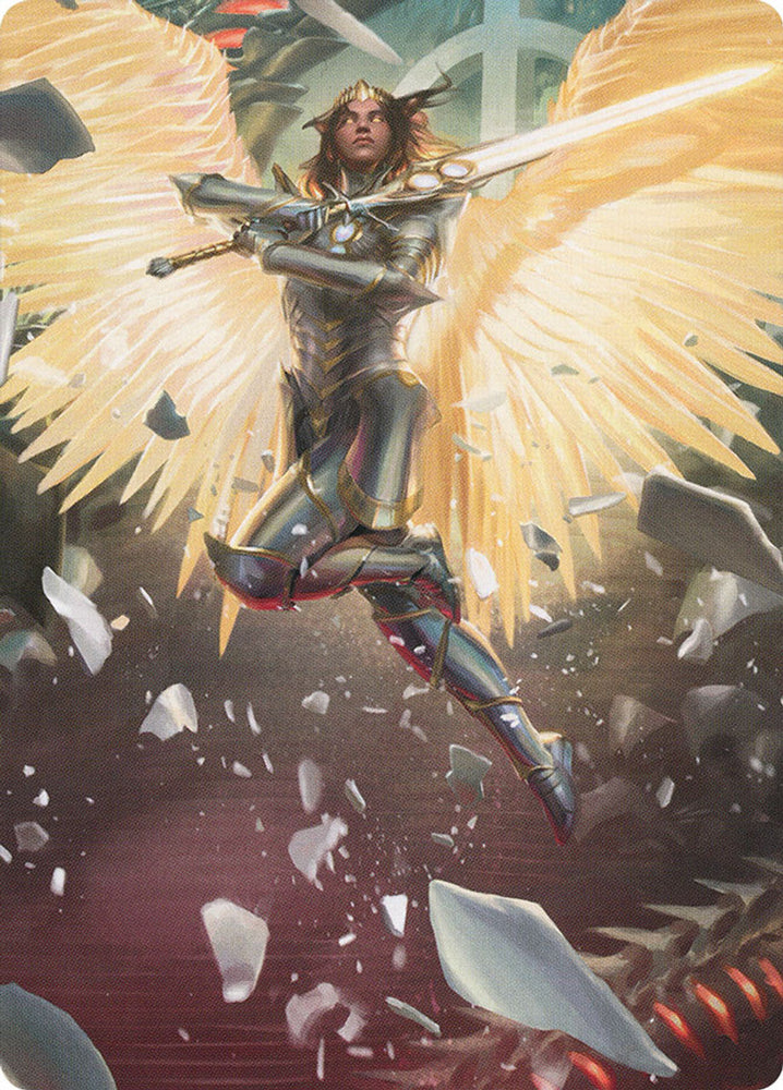 Archangel Elspeth Art Card [March of the Machine Art Series] Magic: The Gathering