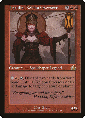 Latulla, Keldon Overseer [Prophecy] Magic: The Gathering