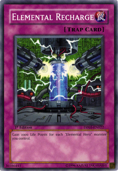 Elemental Recharge [DP05-EN022] Common Yu-Gi-Oh!