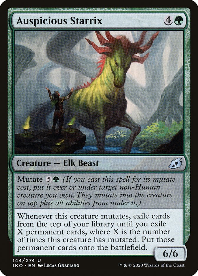Auspicious Starrix [Ikoria: Lair of Behemoths] Magic: The Gathering