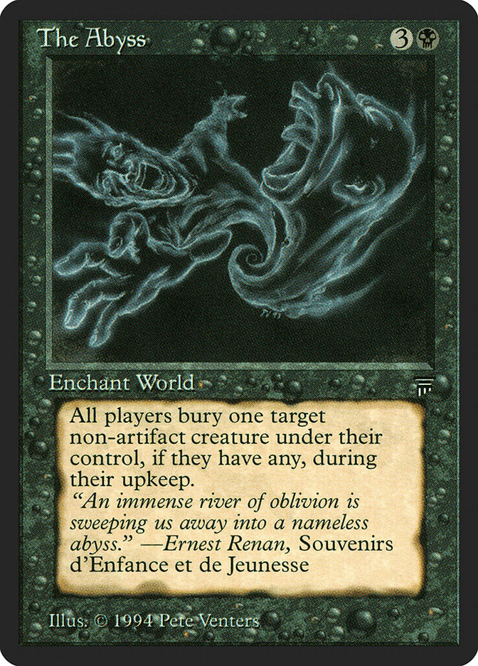 The Abyss [Legends] Magic: The Gathering