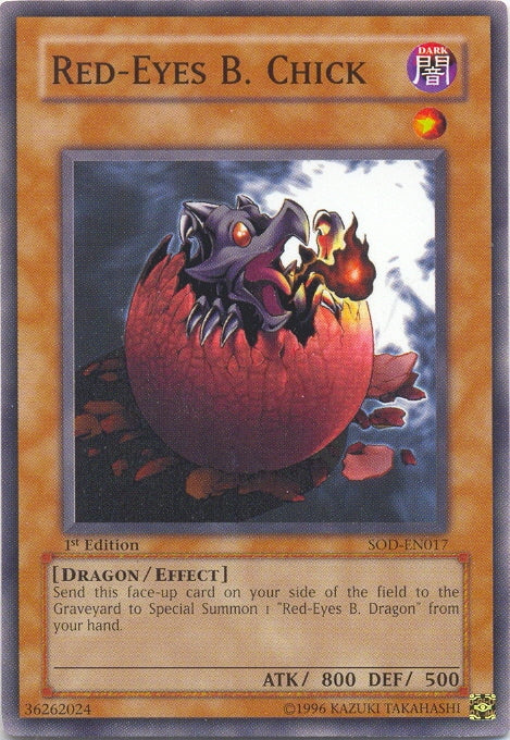 Red-Eyes B. Chick [SOD-EN017] Common Yu-Gi-Oh!